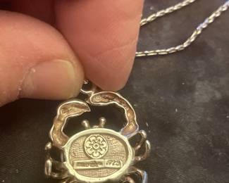 SIGNED MILLIFIORI PENDANT 
