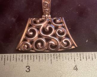 BARSE STERLING PENDANT $30