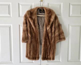 Luxurious fur coats