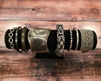 Sterling silver bracelets