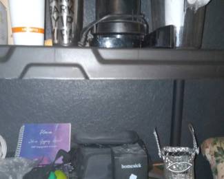 coffee cups shelf