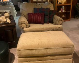 Chair & ottoman 