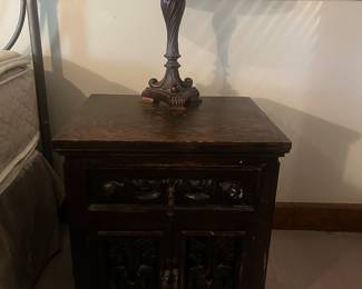 Spanish revival nightstand 