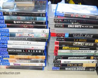 PS4 and PS3 Games