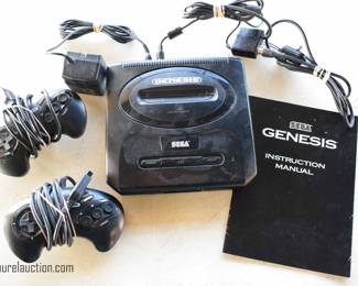Sega Genesis with 2 Paddles
