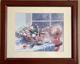 Signed Watercolor Painting