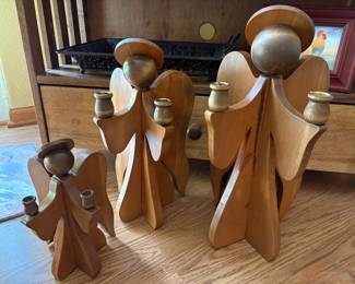 Handmade Wooden Angle Set