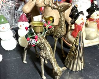 Brass Deer Set and More