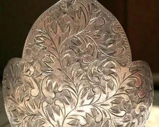 Ornate Sterling Cuff Bracelet