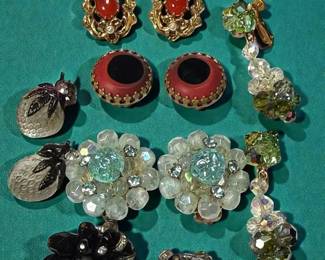 Austria, Vendome and La Roco Vintage Earrings