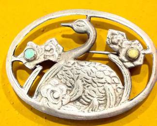Plata Sterling Brooch