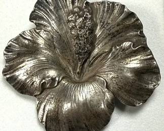 Gumps Sterling Brooch By Cini