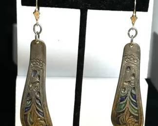 Chinese Teardrop Earrings