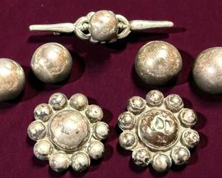 Sterling Pin Assorted Earrings Clip  Screwback