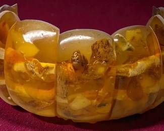 Amber Stretch Bracelet