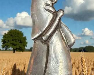 Los Castillo Mexico Sterling Pin Old Woman