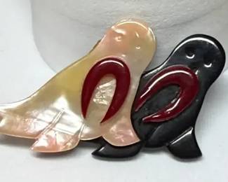 Lea Stein Paris Walrus Brooch 