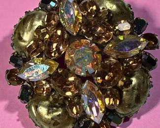 Austrian Rhinestone Brooch
