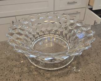 Fostoria glass bowl 