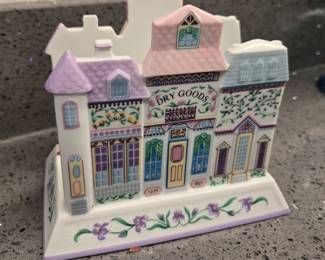 Lenox village napkin holder 