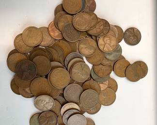 297 - 100 Wheat Pennies