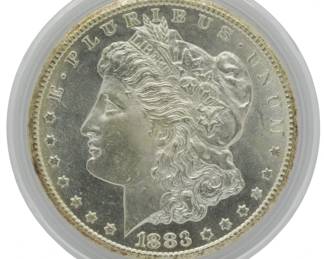 61 - 1883-CC Carson City Silver Dollar