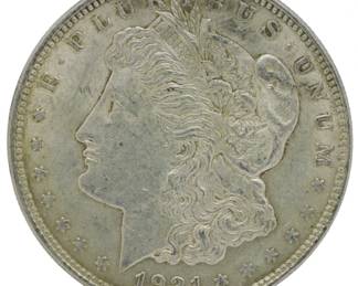 93 - 1921 Morgan Silver Dollar