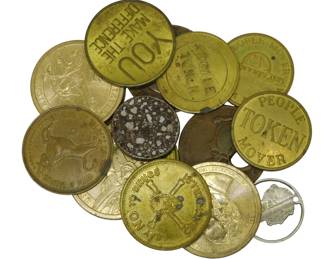 205 - Assorted Tokens