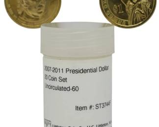 182 - 2007-2011 18 Presidential Coins