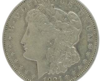 97 - 1921 Morgan Silver Dollar