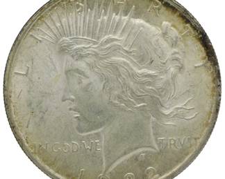 106 - 1922 Peace Silver Dollar