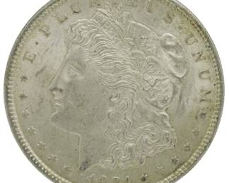 95 - 1921 Morgan Silver Dollar