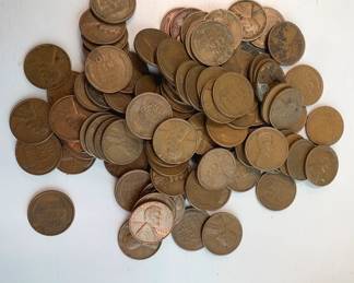 306 - 100 Wheat Pennies