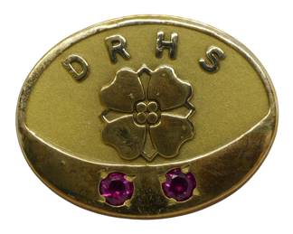 171 - 14K Gold Emblem with Box