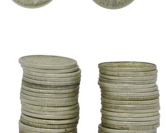 213 - 50 1960-1964 Dimes