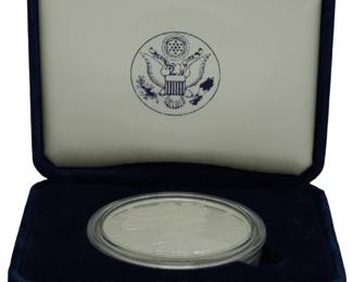 83 - 2010 American Eagle One Ounce Silver Proof Coin with Case