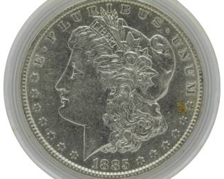 24 - 1885 Morgan Silver Dollar