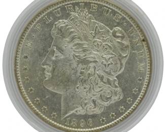 37 - 1896 Morgan Silver Dollar
