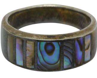 262 - Sterling Ring, Ring Size: 7.5, 0.15oz