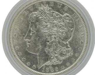 28 - 1886 Morgan Silver Dollar