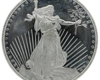 146 - Walking Liberty 1 Troy oz Round Coin