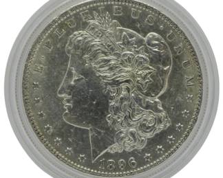 39 - 1896 Morgan Silver Dollar