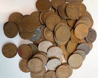 305 - 100 Wheat Pennies