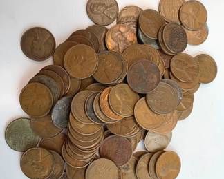 300 - 100 Wheat Pennies