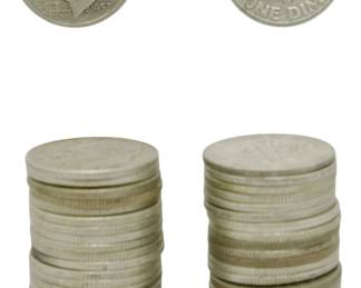 217 - 50 1950s Dimes