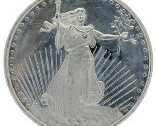 147 - Walking Liberty 1 Troy oz Round Coin