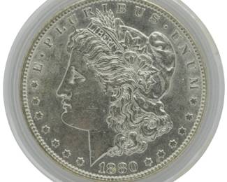 20 - 1880 Morgan Silver Dollar