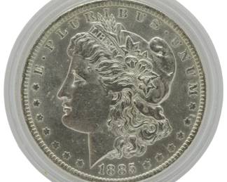 55 - 1885-O Morgan Silver Dollar