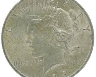 116 - 1923 Peace Silver Dollar
