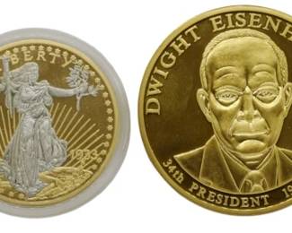 174 - 4 Commemorative Tokens/Coins